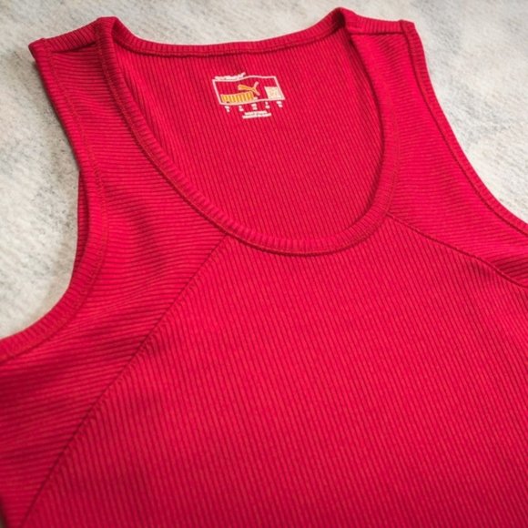 Puma DryCell Pink Cowl Neck Tank Top - Picture 2 of 7